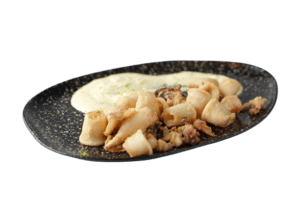 Calamares a la Andaluza con mayonesa cítrica