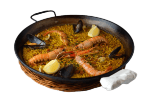 Paella de Mariscos (min 2 PAX=47,90€)