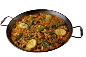 Paella de Verduras (min 2 PAX=39,90€)