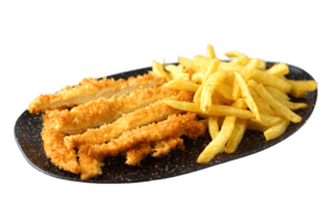 Fingers de pollo crujientes